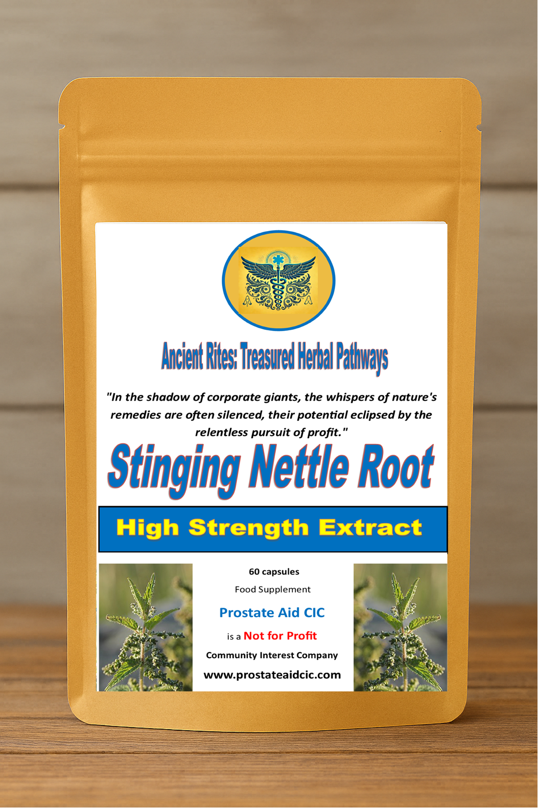 Nettle root extract 60 Capsules