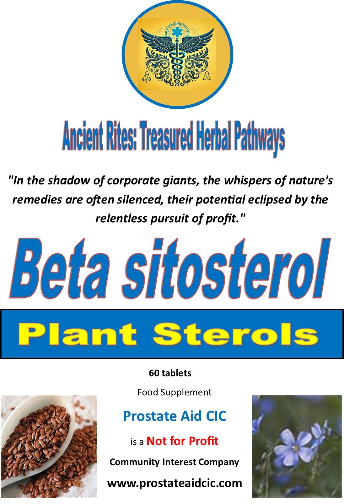 Beta-sitosterol 60 Capsules