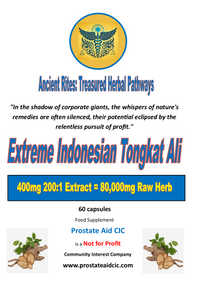 Indonesian Tongkat Ali 60 Capsules