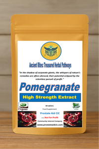 Pomegranate Extract for Prostate & Heart Health - 60 Capsules