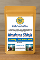 Pure Himalayan Shilajit 60 Tablets