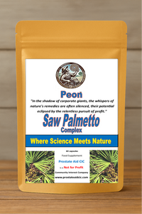 Peon Saw Palmetto Herbal Complex 60 Capsules