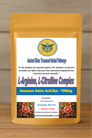 L-Arginine L-Citrulline Complex for Male Performance - 60 Capsules