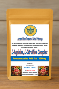 L-Arginine L-Citrulline Complex for Male Performance - 60 Capsules