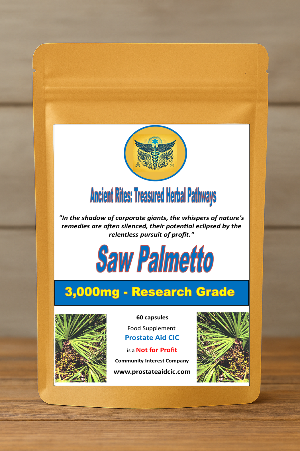 Saw Palmetto 60 Capsules