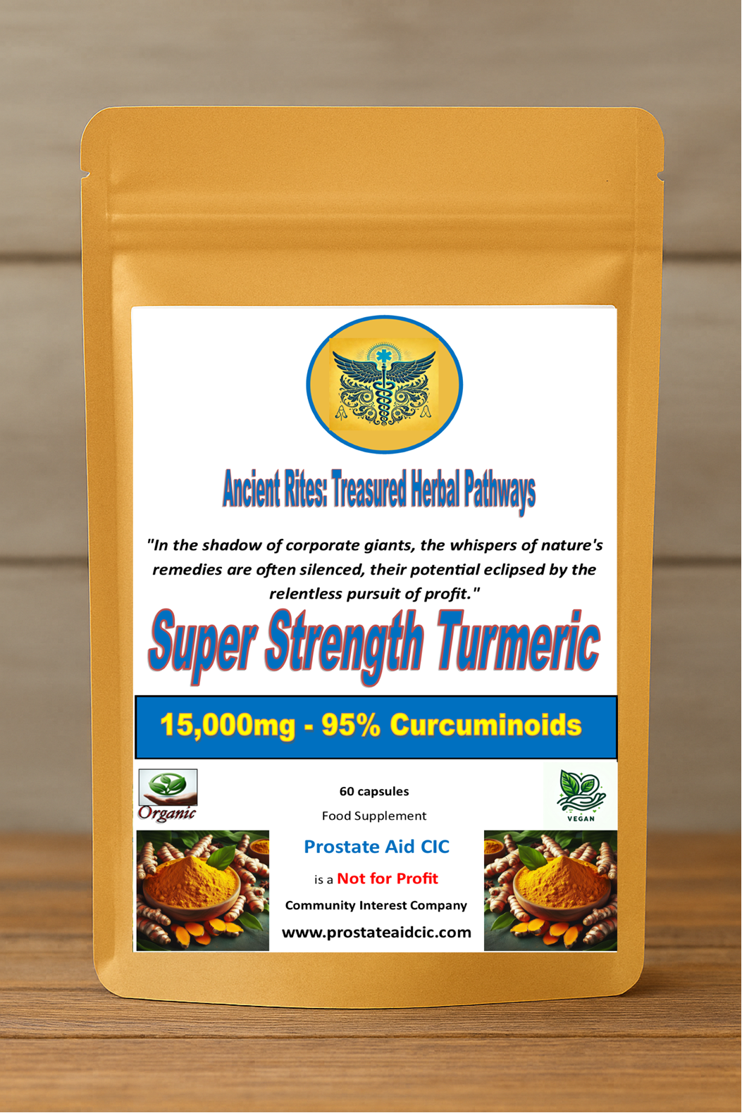 Super Strength Turmeric 60 Capsules