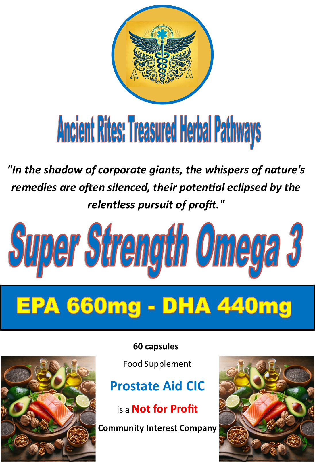 Omega-3 60 Capsules