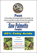 Peon Saw Palmetto Complex 60 Capsules