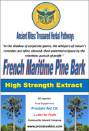 French Maritime Pine Bark Extract 60 Capsules