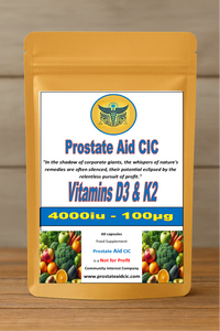 Vitamins D3 & K2 60 Capsules