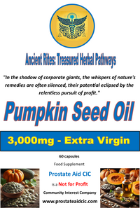 Pumpkin seed oil 60 Capsules