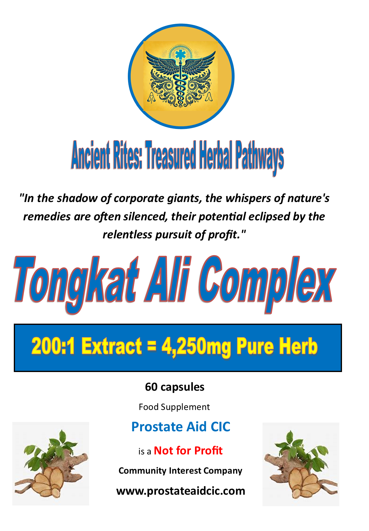 Tongkat Ali Complex 60 Capsules
