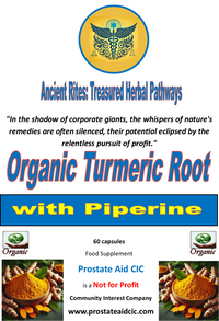 Organic Turmeric Root 60 Capsules