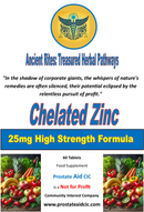 Chelated Zinc 60 Tablets